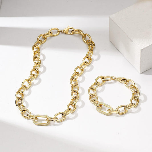 GOLD Chunky Necklace