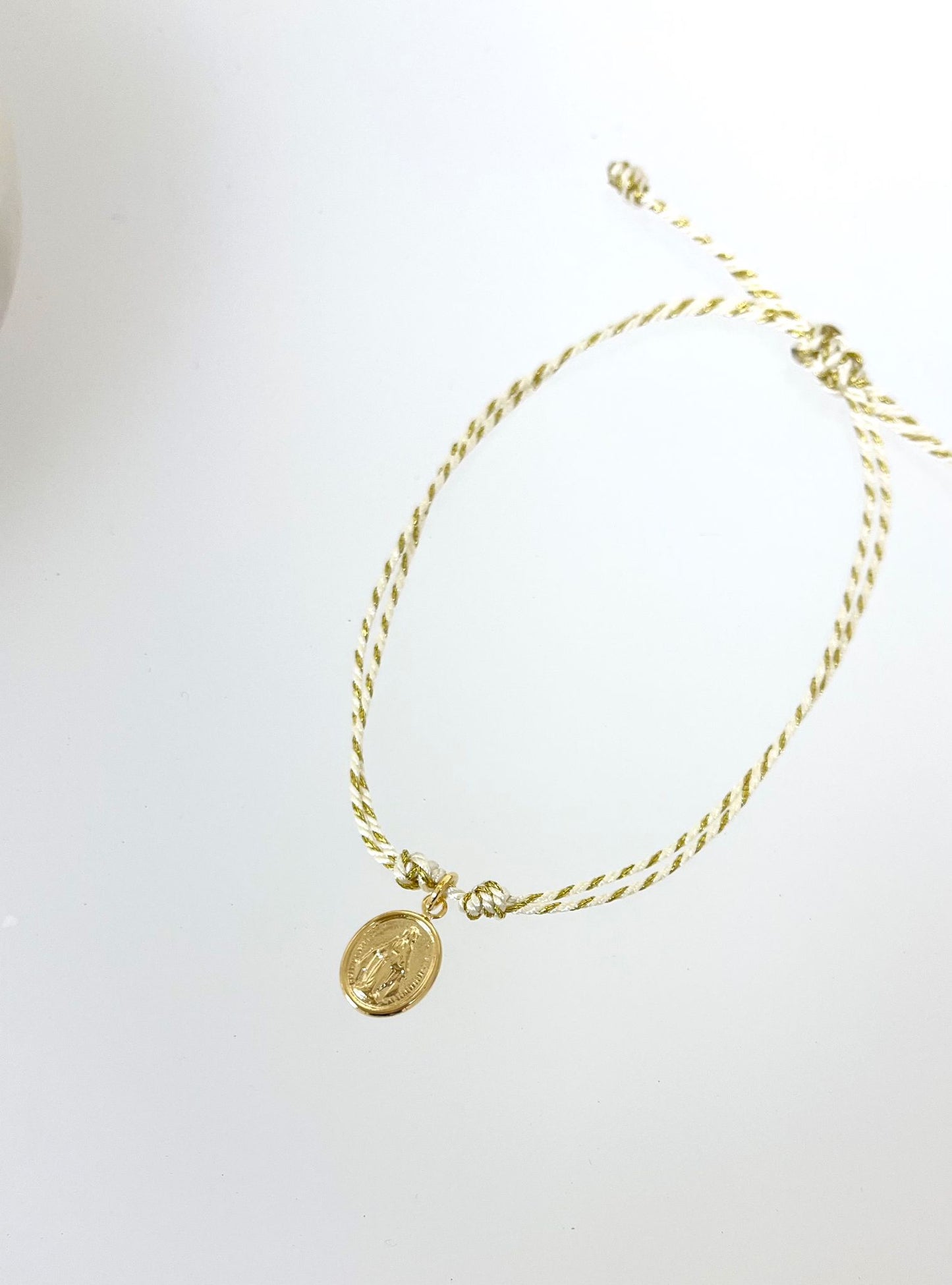 Virgen Milagrosa Gold Bracelet