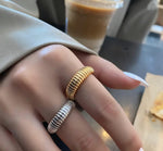 Load image into Gallery viewer, Flex Ring (Gold and Silver)
