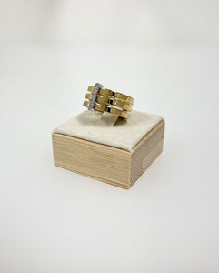 Zirconia Trio Ring