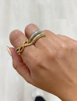 Load image into Gallery viewer, Flex Ring (Gold and Silver)
