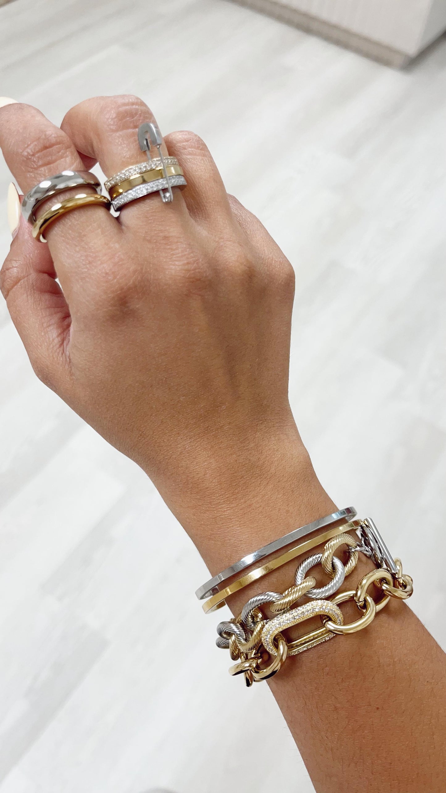 GOLD Chunky Bracelet