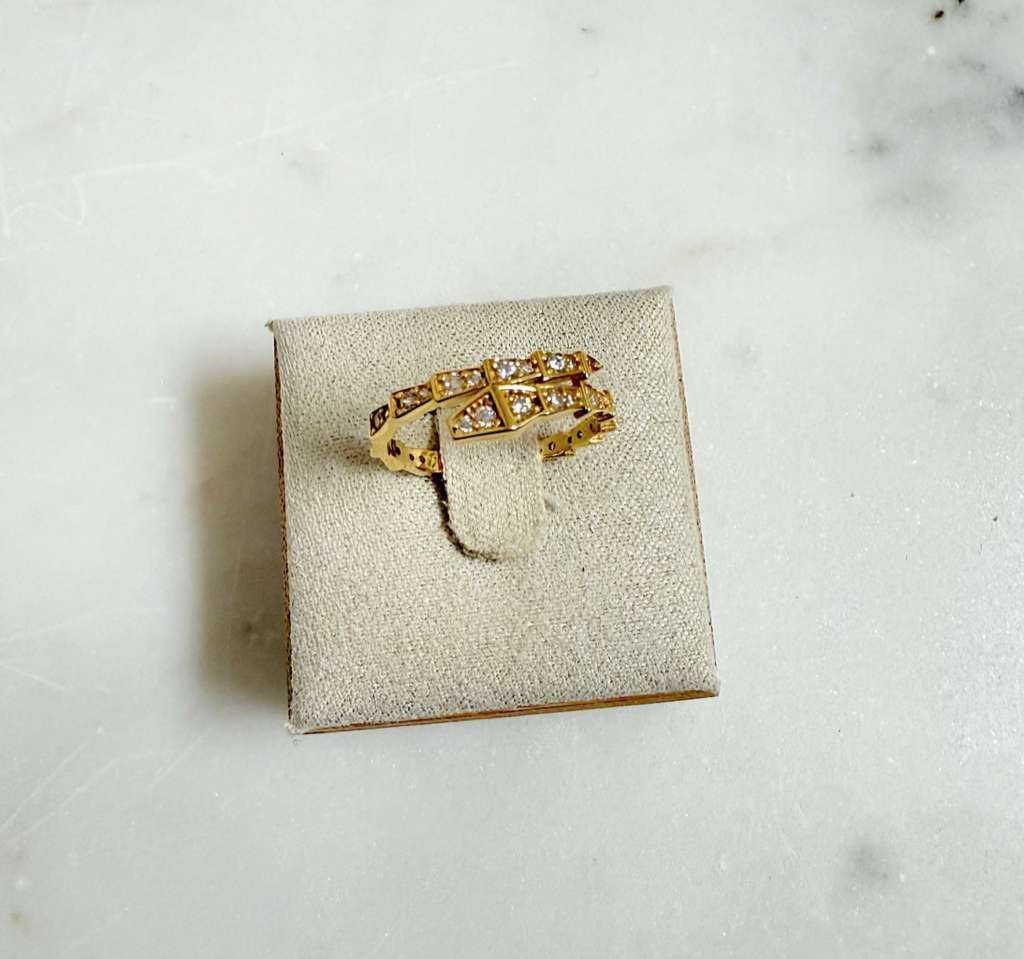 Serpent Ring 18k Gold Ring