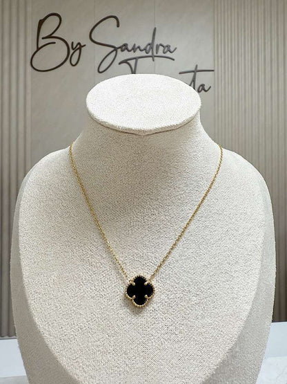 Unique Blossom Onix Gold 18k