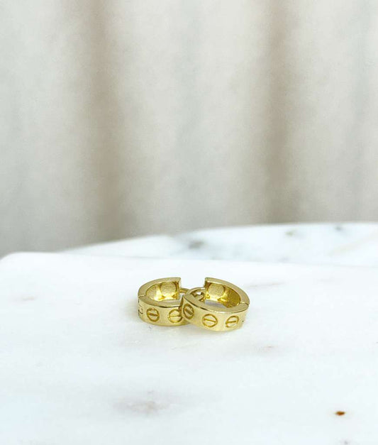 Annie Earrings Gold 18k