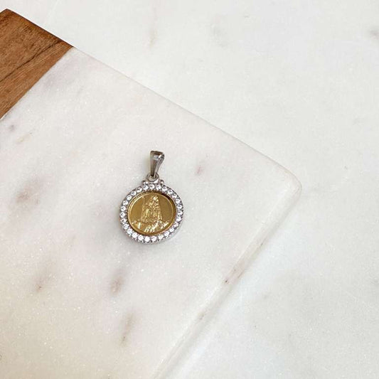 Divina Pastora Small Gold Charm