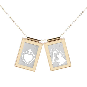 'BE YOU' GOLD & SILVER SCAPULAR
