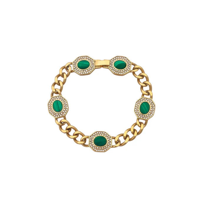 ESTELA BRACELET MALACHITE
