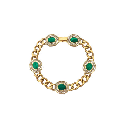ESTELA BRACELET MALACHITE