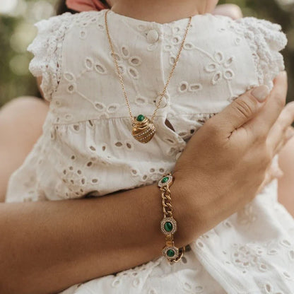 ESTELA BRACELET MALACHITE