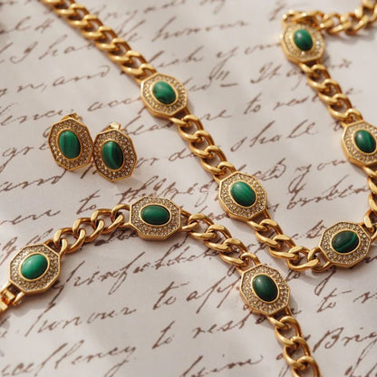 ESTELA BRACELET MALACHITE