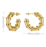 Load image into Gallery viewer, Elena Hoops
