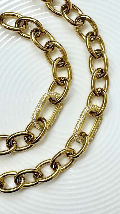 GOLD Chunky Necklace