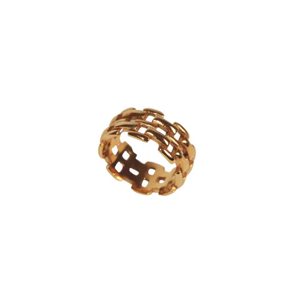Golden Garland Ring