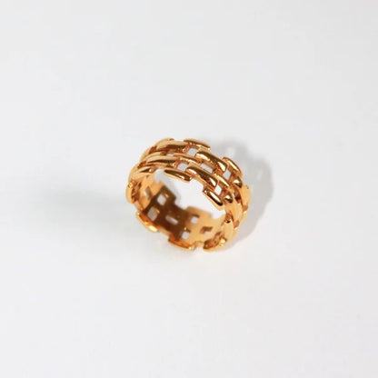 Golden Garland Ring