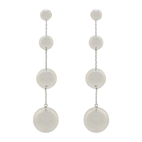 'GROW' DETACHABLE EARRINGS - SILVER