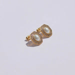 Load image into Gallery viewer, &#39;ESTELA&#39; EARRING -PEARL-
