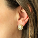 Load image into Gallery viewer, &#39;ESTELA&#39; EARRING -PEARL-
