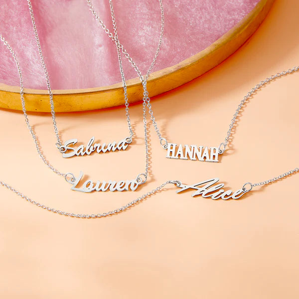 Zephyr Custom Name Necklace