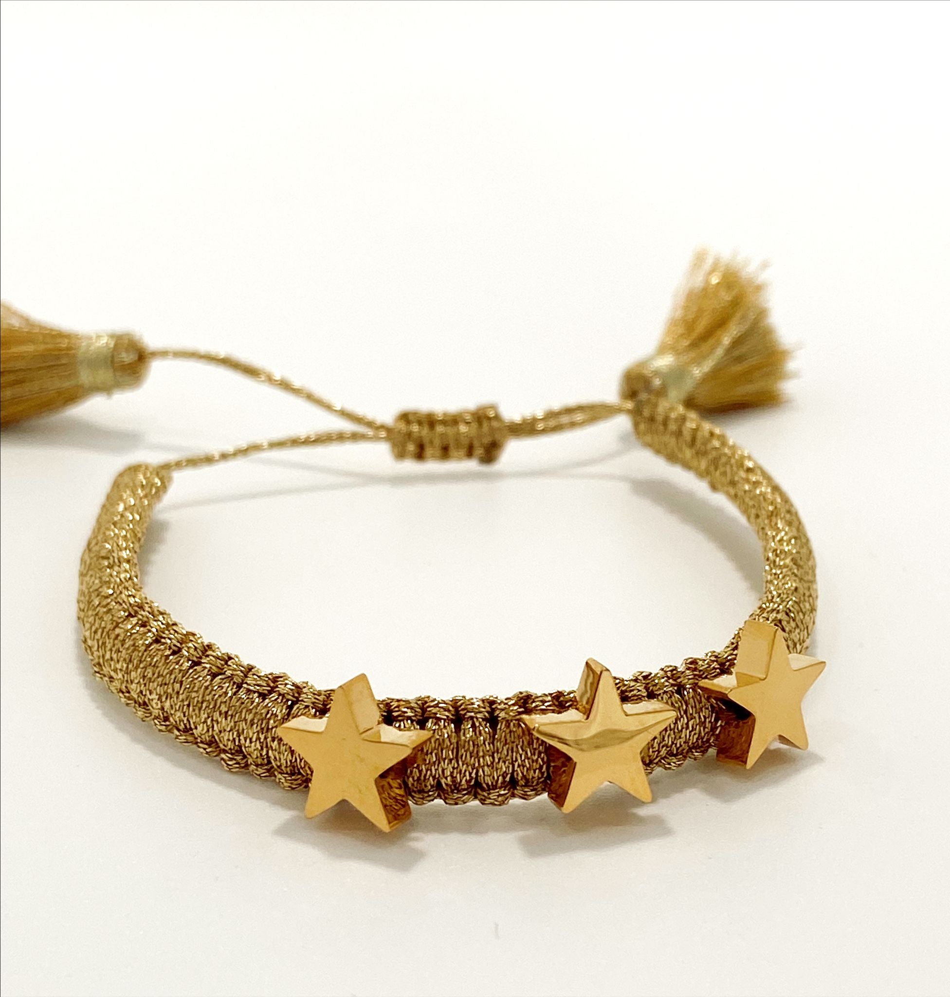 Triple stars bracelet