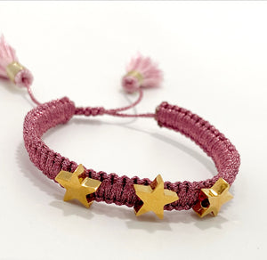 Triple stars bracelet