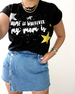 Mom Black T-Shirt