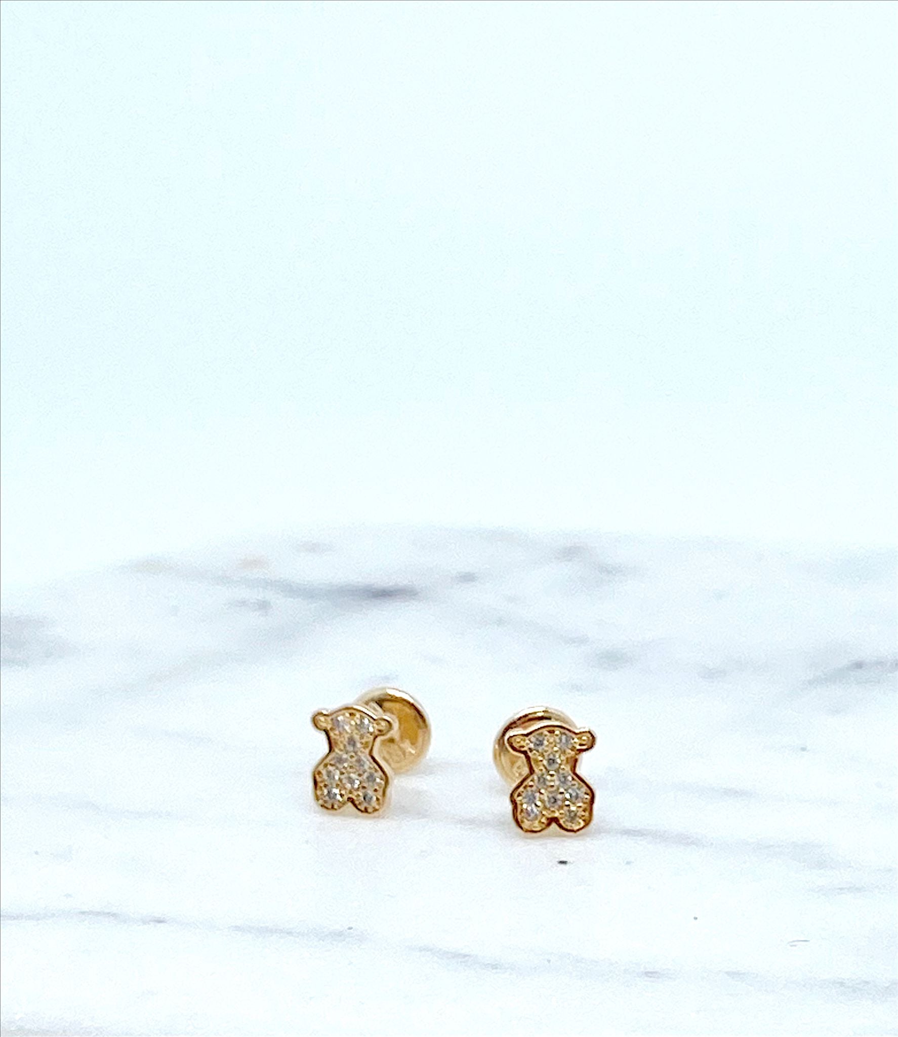 Earring gold 18k 010