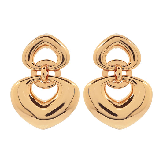 'AFRODITA' Heart Earrings