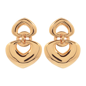 'AFRODITA' Heart Earrings