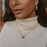 Load image into Gallery viewer, &#39;BE CURIOUS&#39; Mini Heart Necklace
