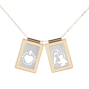 'BE YOU' Gold & Silver Scapular