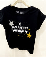 Load image into Gallery viewer, Mom Black T-Shirt Short
