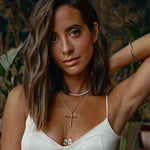 Load image into Gallery viewer, &#39;FEEL ALIVE&#39; Cross Necklace
