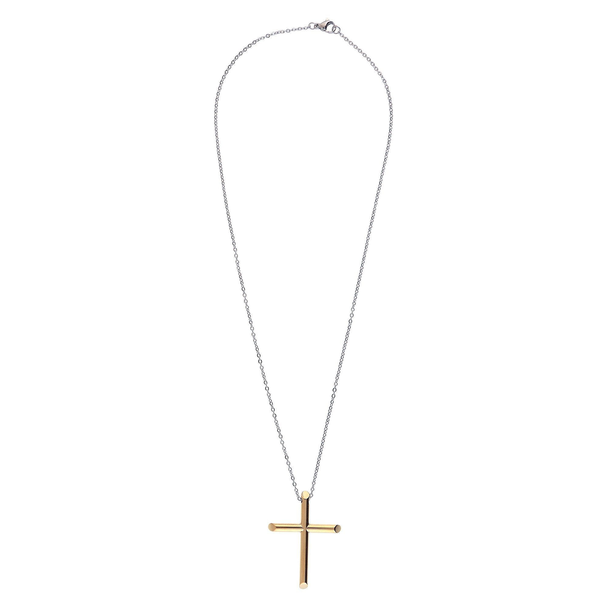 'FEEL ALIVE' Cross Necklace