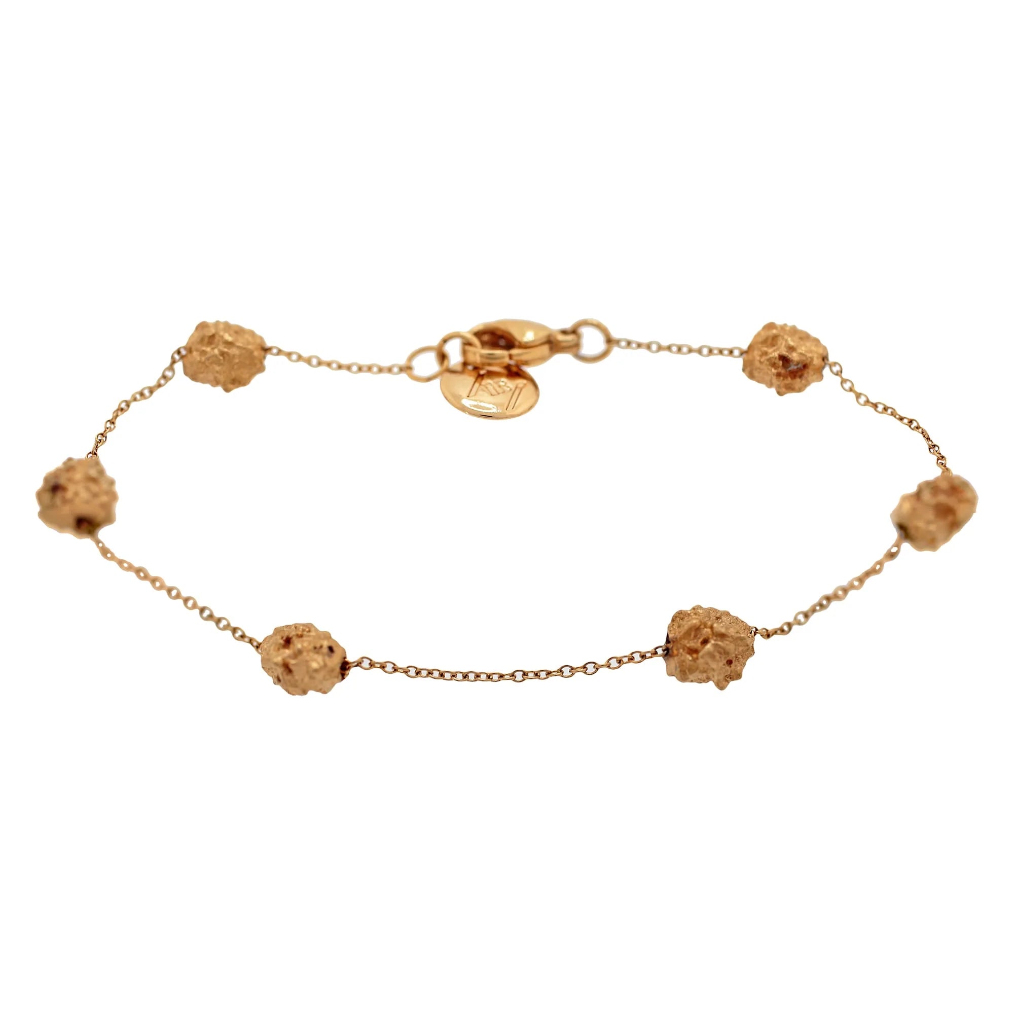 'GAIA' Mini Gold Nugget Bracelet