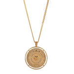 Load image into Gallery viewer, &#39;KEEP GOING&#39; Medallion Necklace
