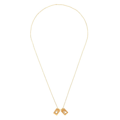 'SCAPULAR' • Virgin & Sacred Heart -Gold-