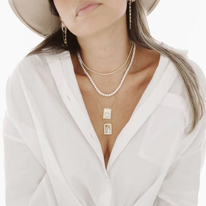 'TWO' Layer Scapular •Virgin & Sacred Heart