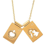 Load image into Gallery viewer, &quot;XL SCAPULAR&quot; • Virgin &amp; Sacred Heart
